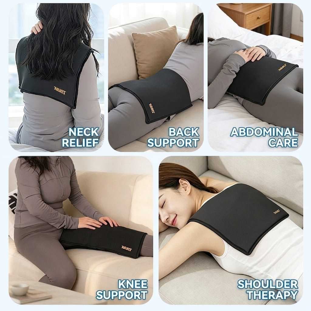 AOLIKES 3708 Penyangga Leher Bahu Punggung Pinggang Bantal Gel Pad Gel Ice Pack Hot Kompres Cedera Otot Keseleo Terkilir