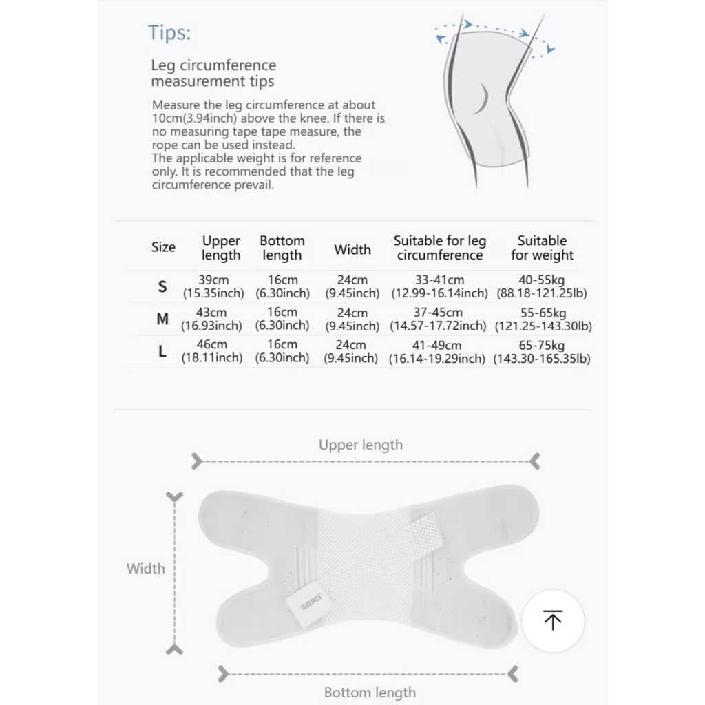 AOLIKES 7600 AOLIKES Deker Pelindung Lutut Olahraga Knee Support Pad - Penyangga Lutut Gym Lari Basket Tenis Padel Anti Cedera — gambar 2