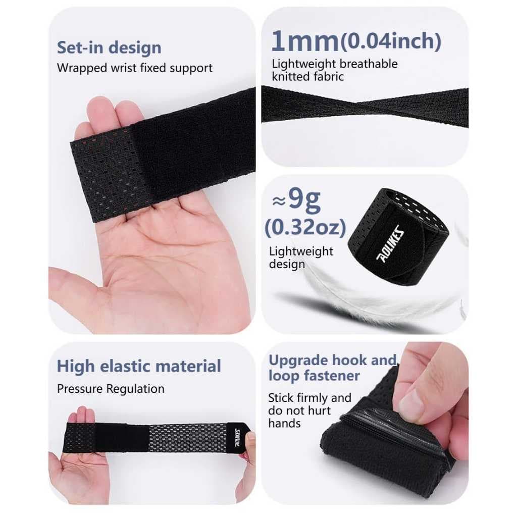 AOLIKES 1543 Wrist Band Hand Wrap Pelindung Pergelangan Lengan Tangan Anti Keseleo Handwrist