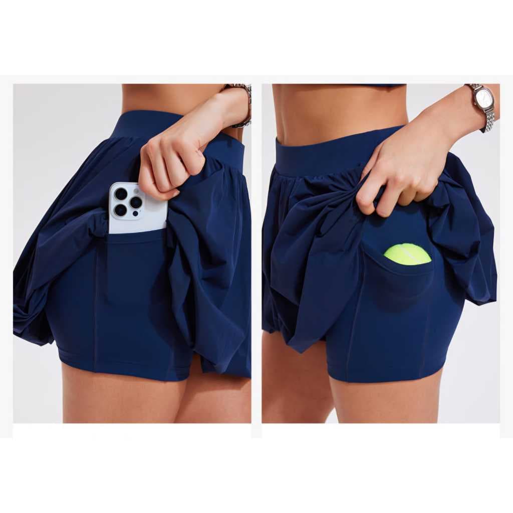 Celana Rok Padel Tenis Golf Wanita Olahraga CP03 - Rok Celana Pendek Wanita Gym Lari Padel Tenis