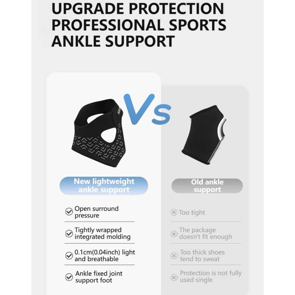 AOLIKES 7140 Ankle Support Strap Pelindung Ankle Engkel Kaki Anti Cedera Keseleo Pergelangan Kaki — gambar 5