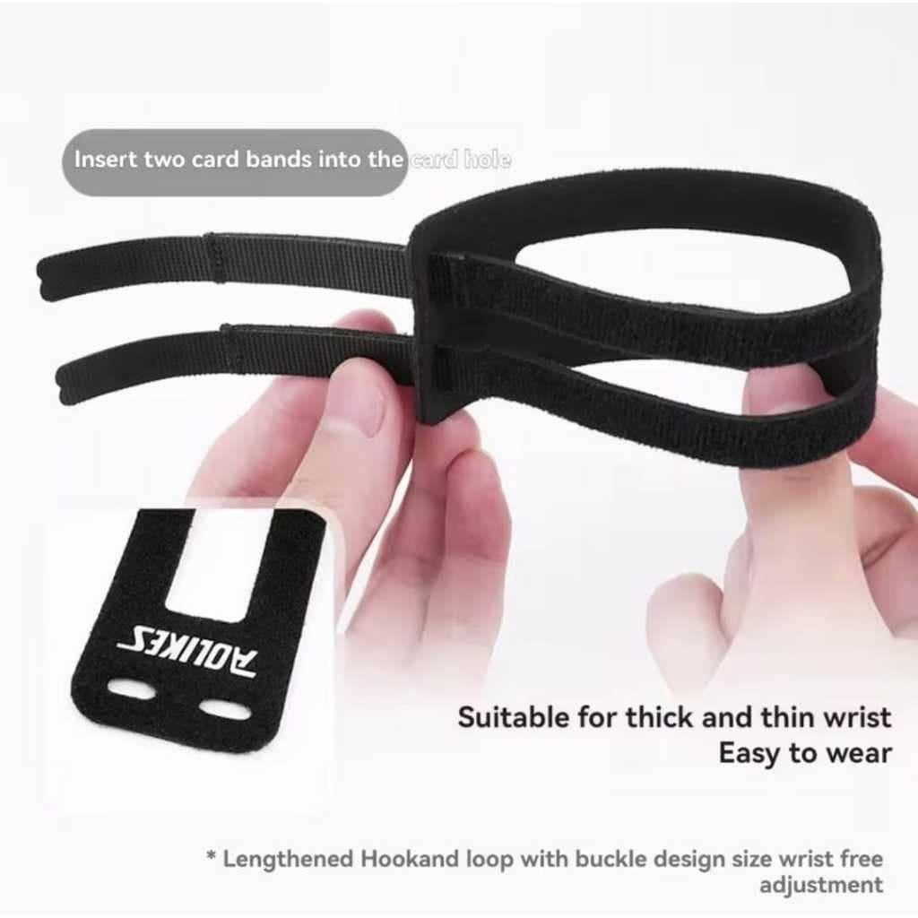 AOLIKES 1531 Wrist Band Wrap Support Pelindung Pergelangan Tangan Tenis Gym Fitness Anti Cidera — gambar 5