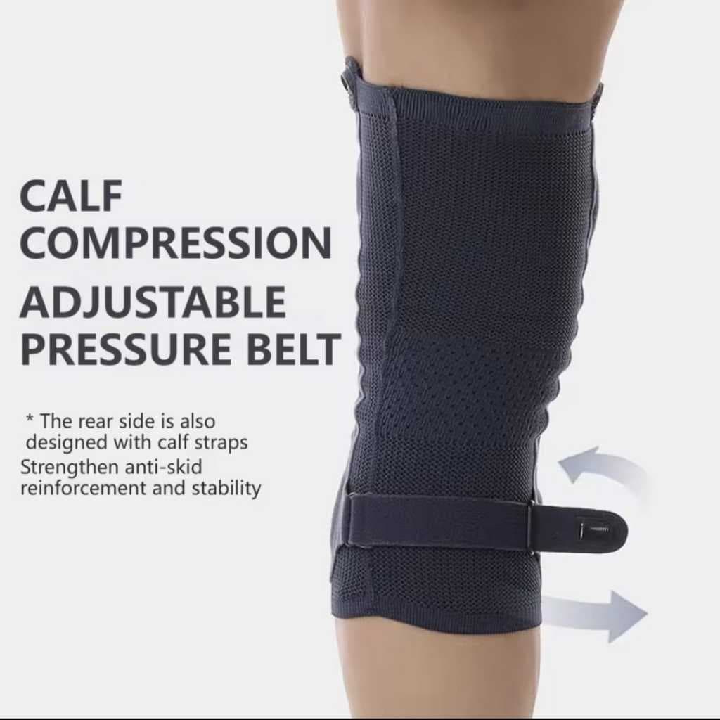 AOLIKES 8603 Deker Pelindung Lutut Knee Support Pad Penyangga Lutut Lari Gym Fitnes Padel Tenis — gambar 6