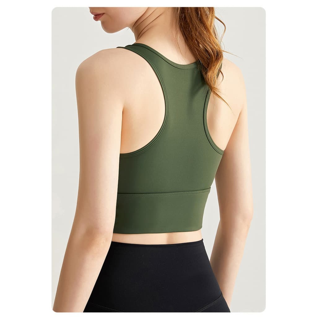 WX236 Bra Olahraga Wanita Shockproof Bra Olahraga Rompi Pelangsing Sport Bra Padel Tenis Golf Yoga