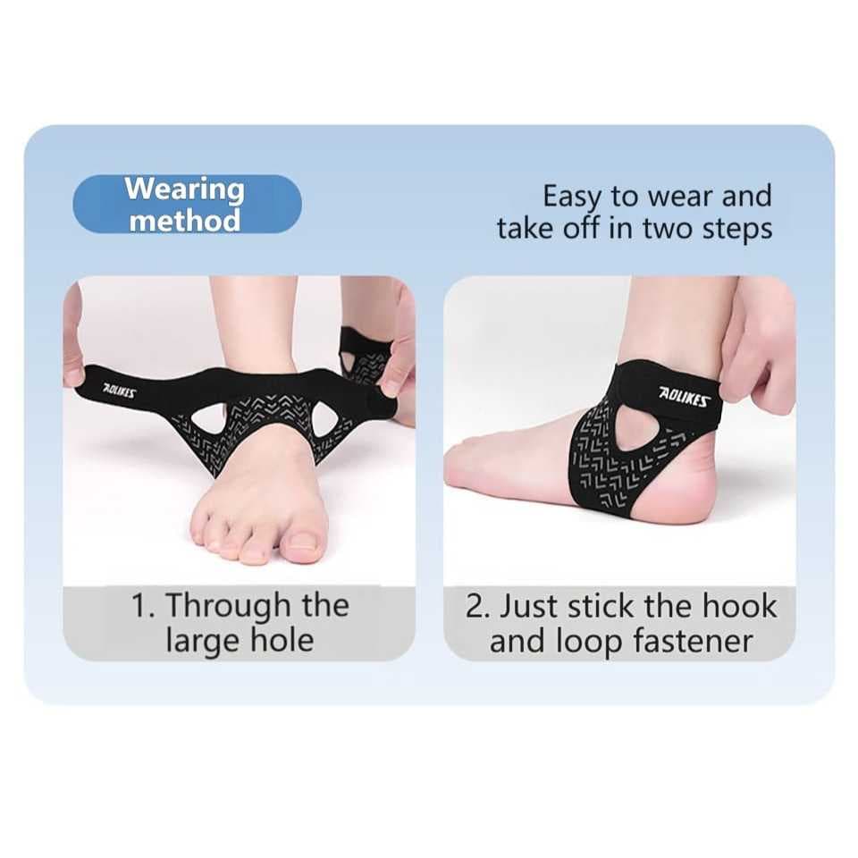 AOLIKES 7140 Ankle Support Strap Pelindung Ankle Engkel Kaki Anti Cedera Keseleo Pergelangan Kaki — gambar 4