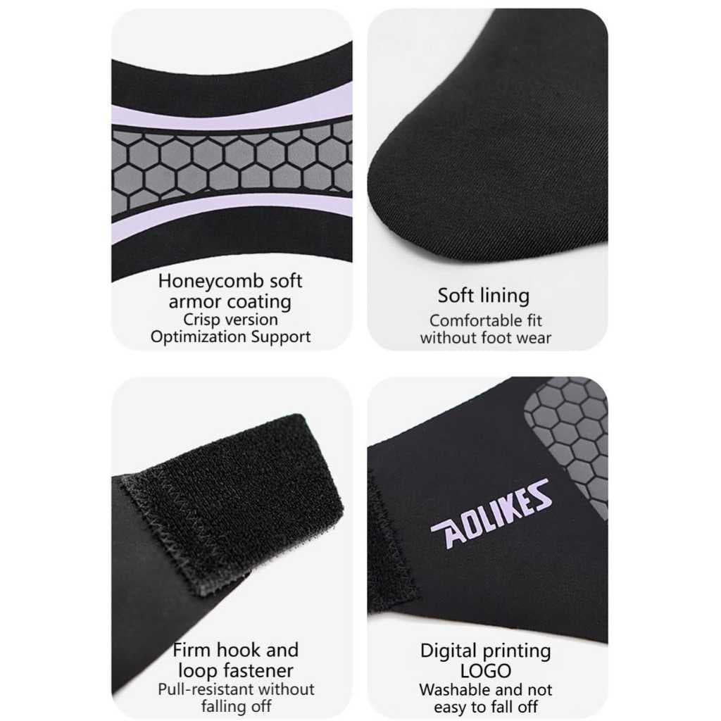 AOLIKES 7141 Ankle Support Strap Pelindung Ankle Engkel Kaki Anti Cedera Keseleo Pergelangan Kaki — gambar 3