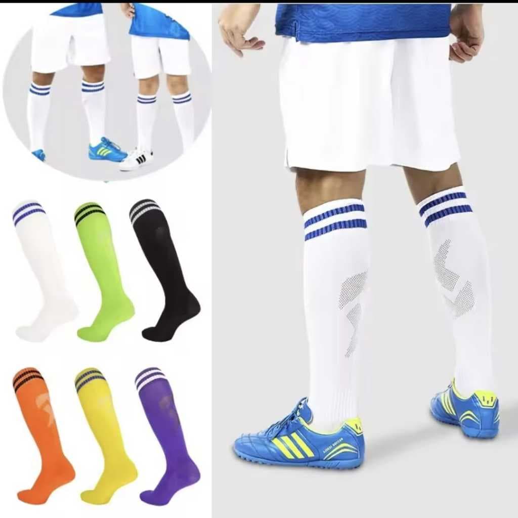 Kaos Kaki Sepak Bola Futsal Panjang Olahraga Anak Dewasa Anti Slip - Sport Socks Kaos Kaki Selutut