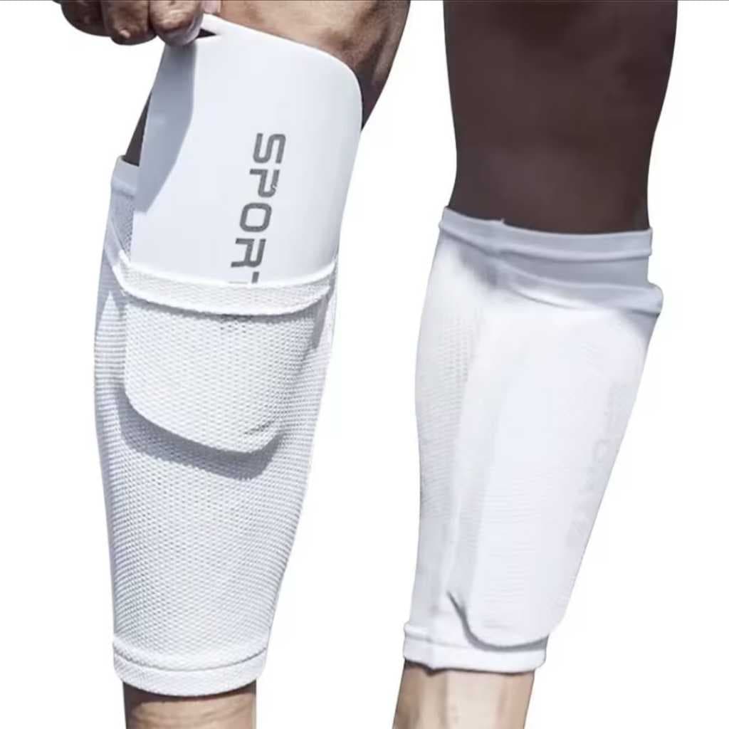Dekker Deker Futsal Sepak Bola Shin Guard Pelindung Tulang Kering Kaki Anak Dewasa Model Selip Sport