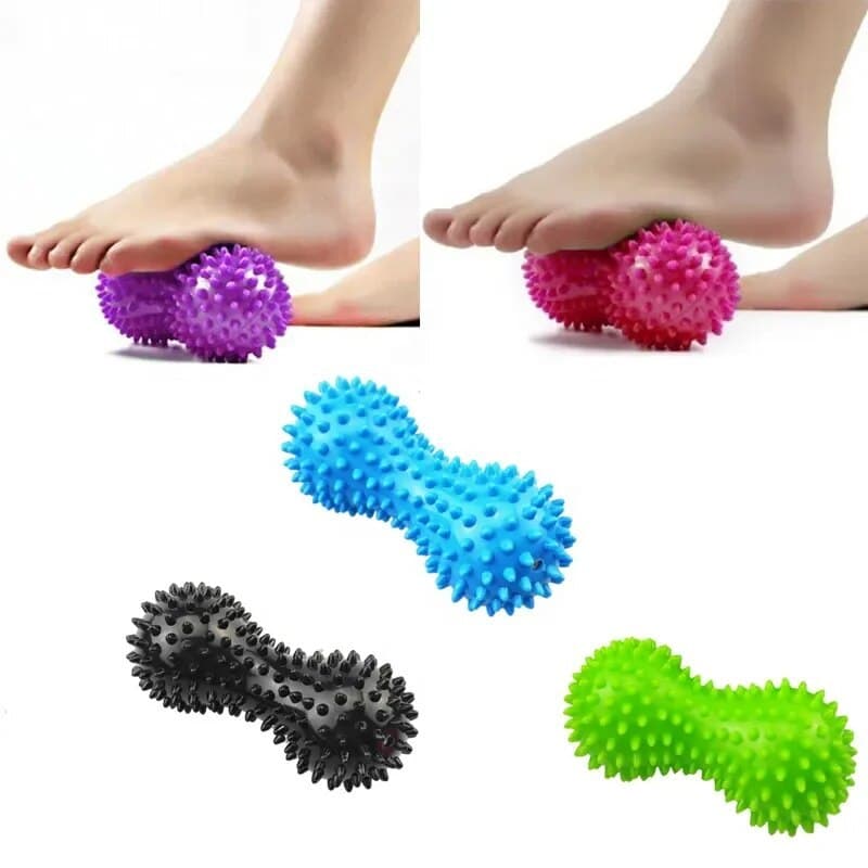 Bola Terapi Tangan Berduri Kesehatan Bola Pijat - Alat Pijat Terapi Stroke Tangan Bola Anti Stress Grip Ball