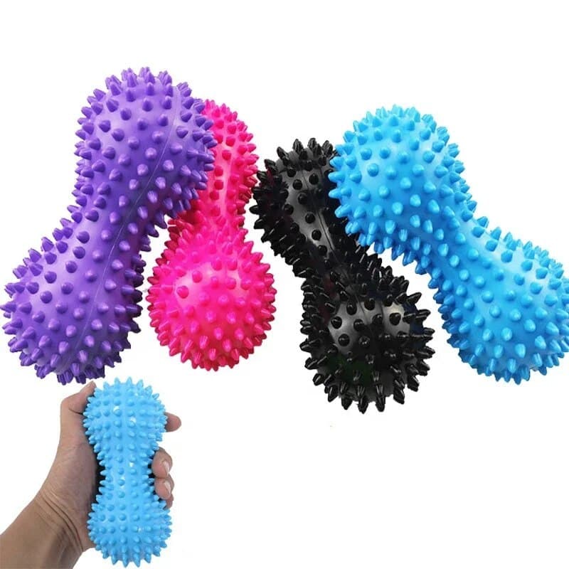 Bola Terapi Tangan Berduri Kesehatan Bola Pijat - Alat Pijat Terapi Stroke Tangan Bola Anti Stress Grip Ball