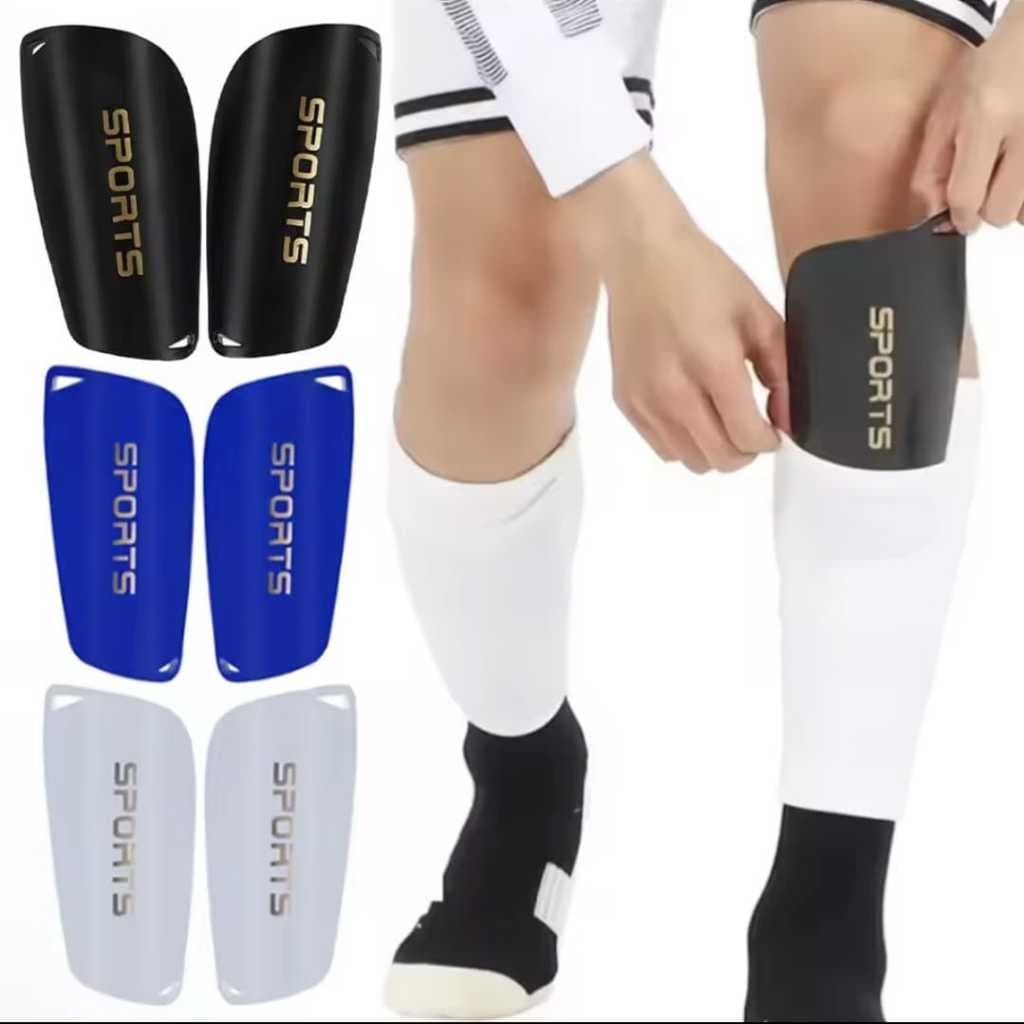 Dekker Deker Futsal Sepak Bola Shin Guard Pelindung Tulang Kering Kaki Anak Dewasa Model Selip Sport