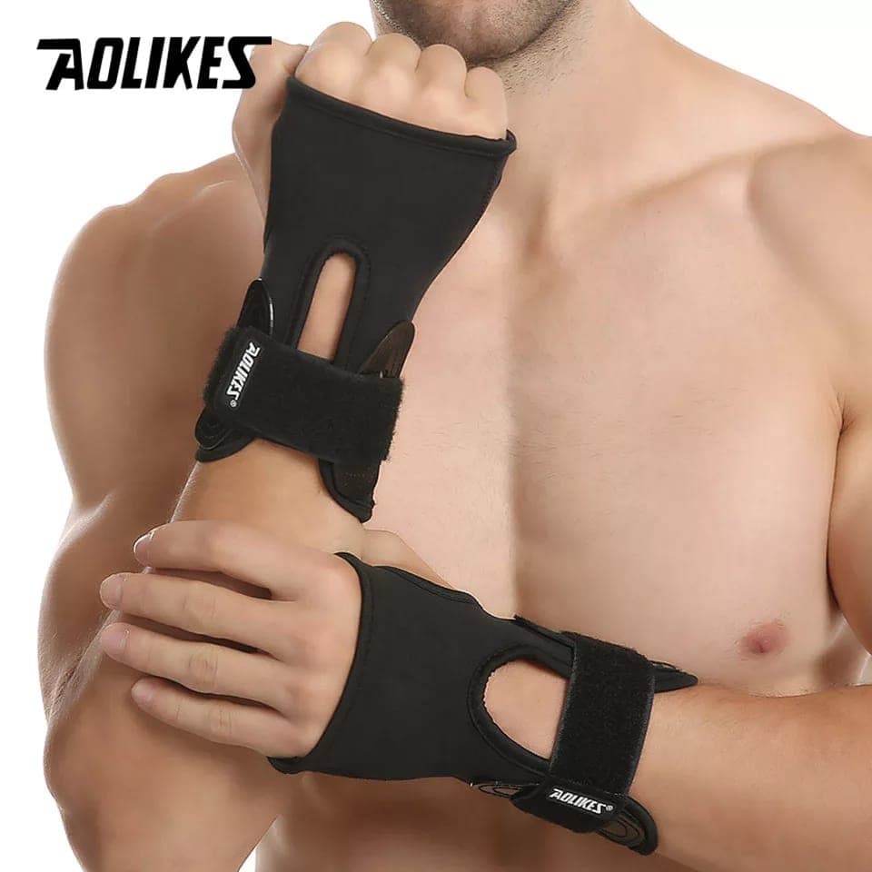 AOLIKES 1685 Hand Wrist Band Wrap Pelindung Pergelangan Tangan Carpal Tunnel Wrist Support