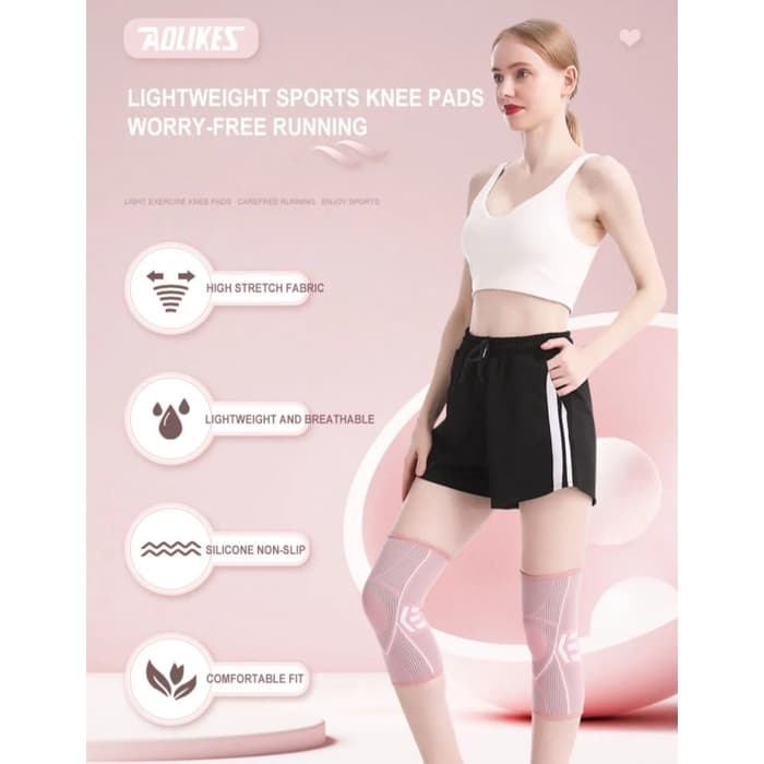 AOLIKES 7728 Kneepad Olahraga Wanita - Deker Pelindung Lutut Gym Run